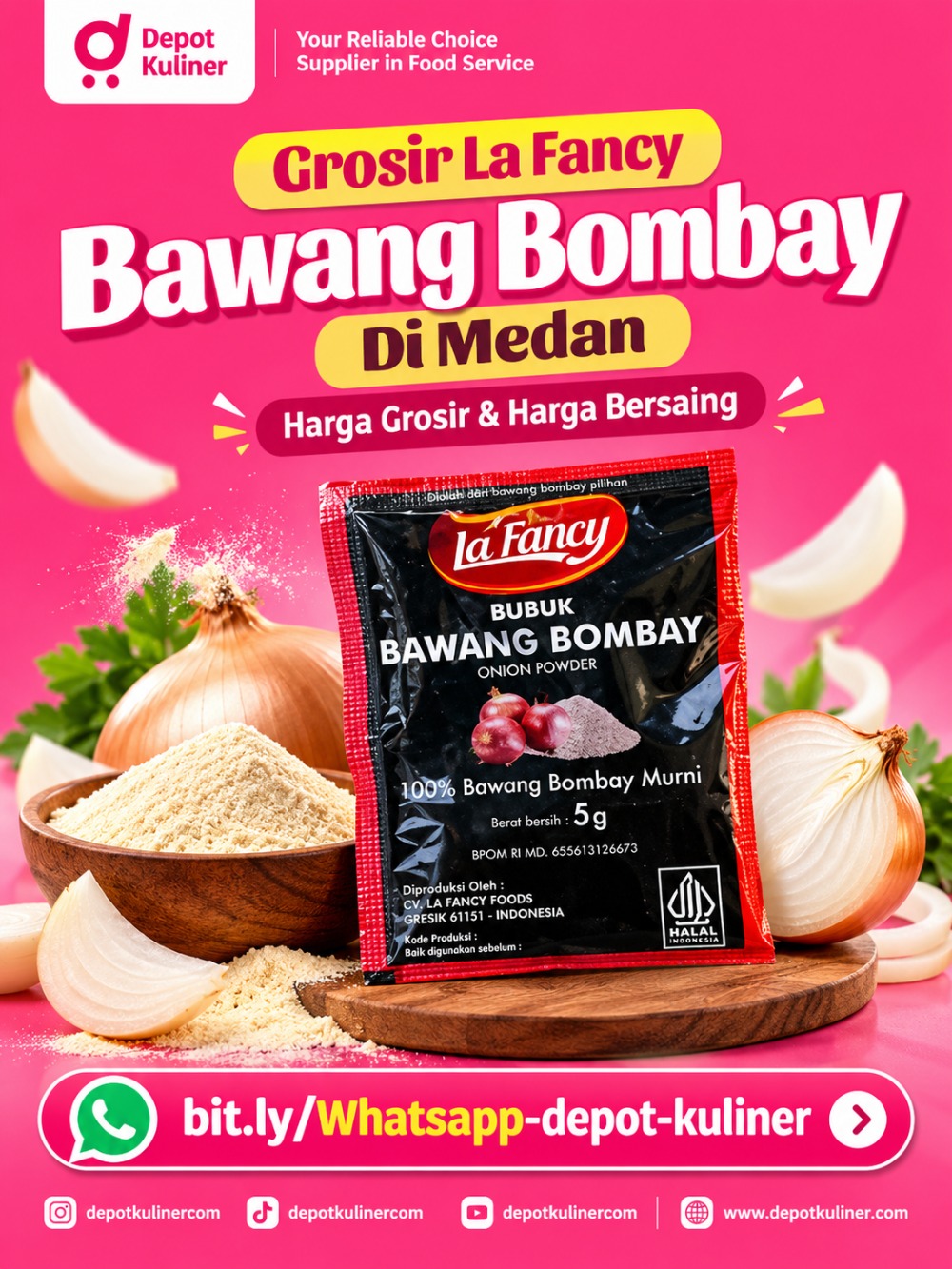Grosir La Fancy Bawang Bombay Di Medan