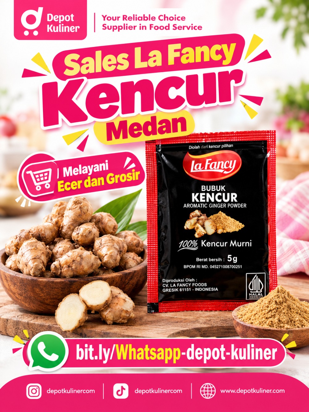 Sales La Fancy Kencur Medan