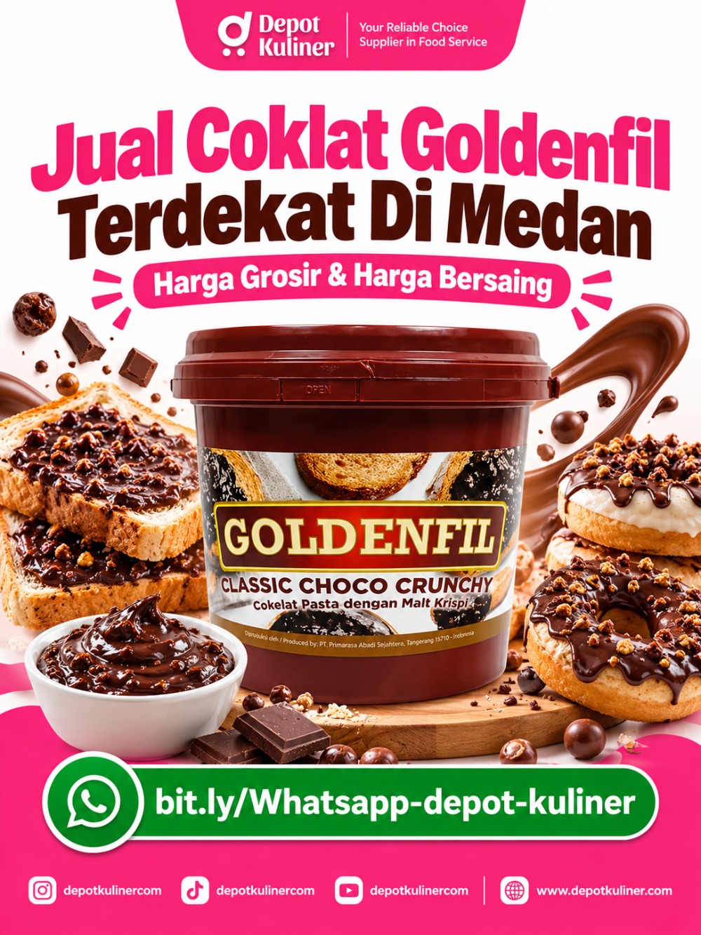 Jual Coklat Goldenfil Terdekat Di Medan