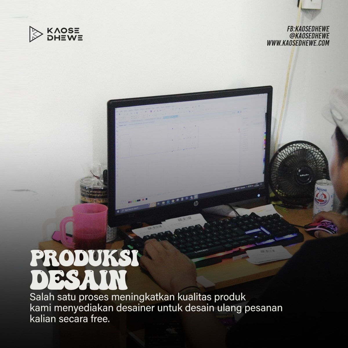 Free desain di Kaosedhewe