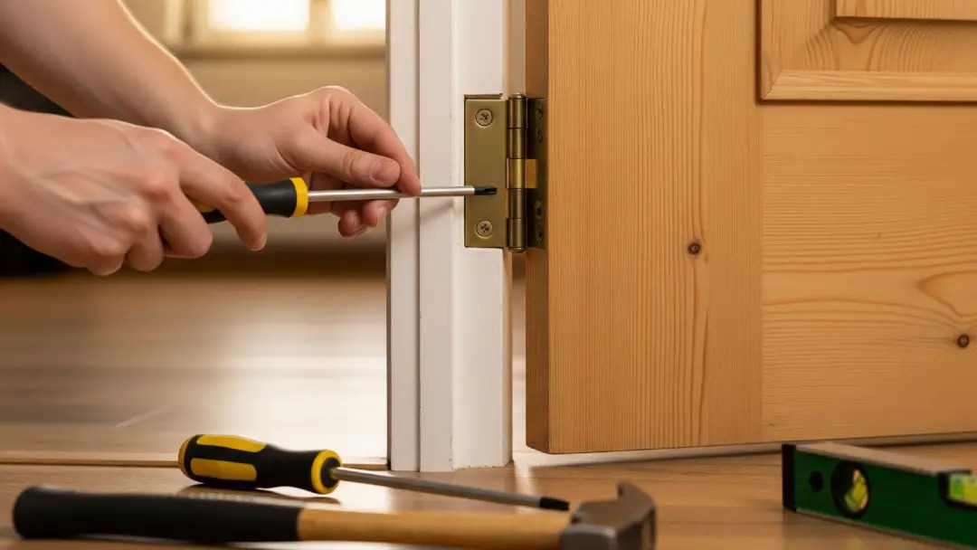 Ampuh! Ini 8 Cara Memperbaiki Pintu Rumah yang Turun Agar Tidak Macet