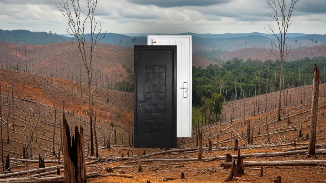 Papua Krisis Pintu Kayu Besi? Pintu Baja Fortress Solusinya!