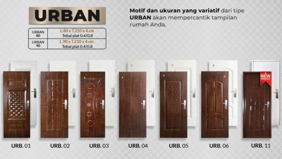 pintu baja fortress urban