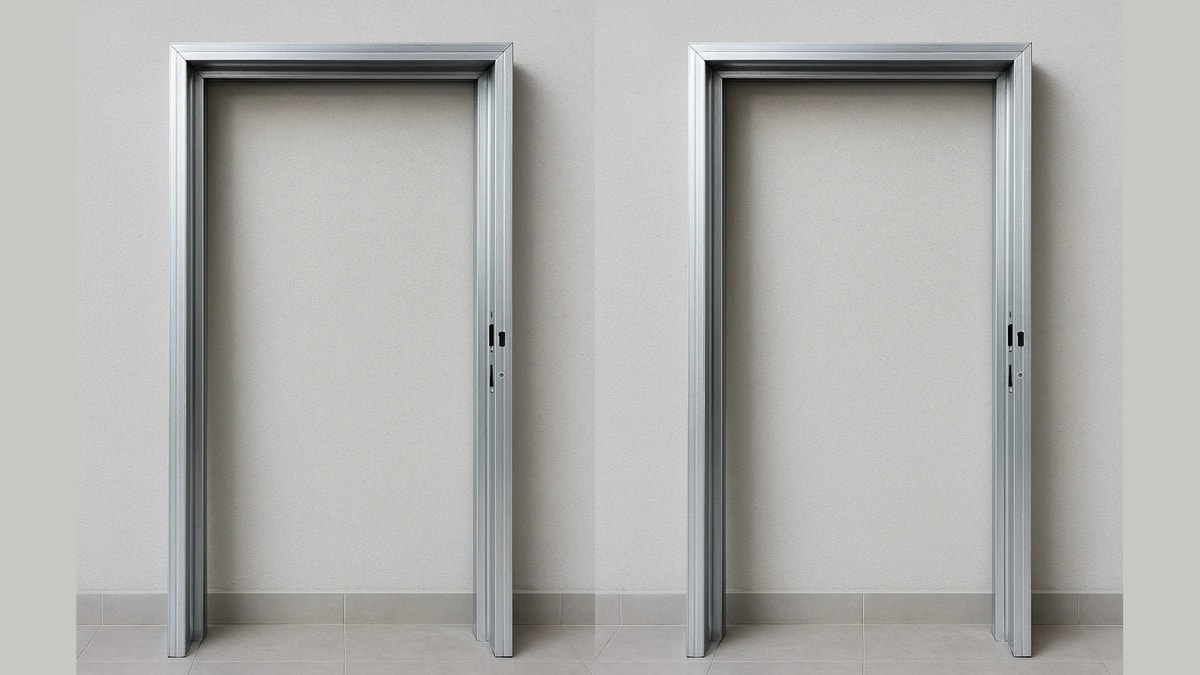kusen pintu baja ringan