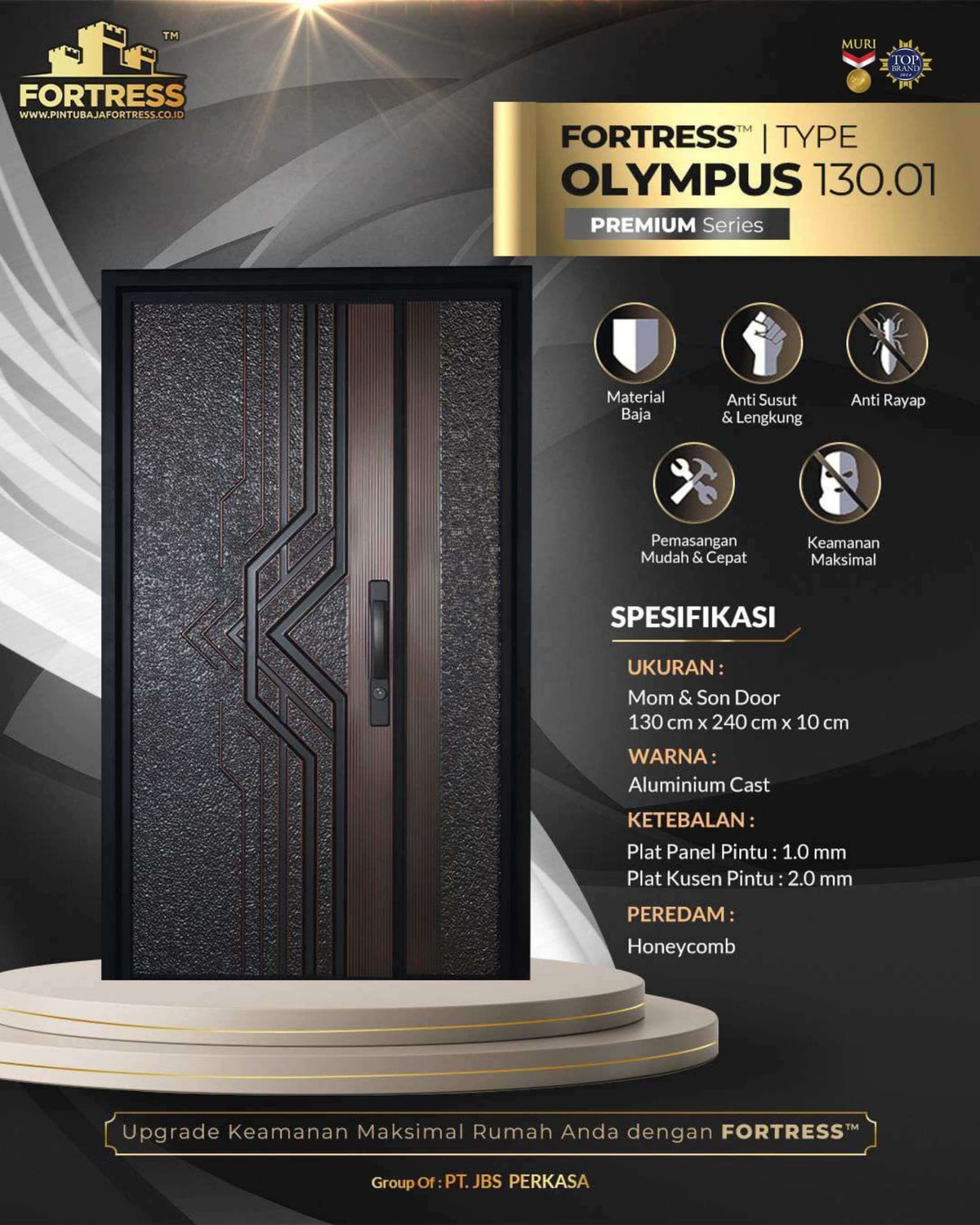 pintu rumah mewah modern futuristik