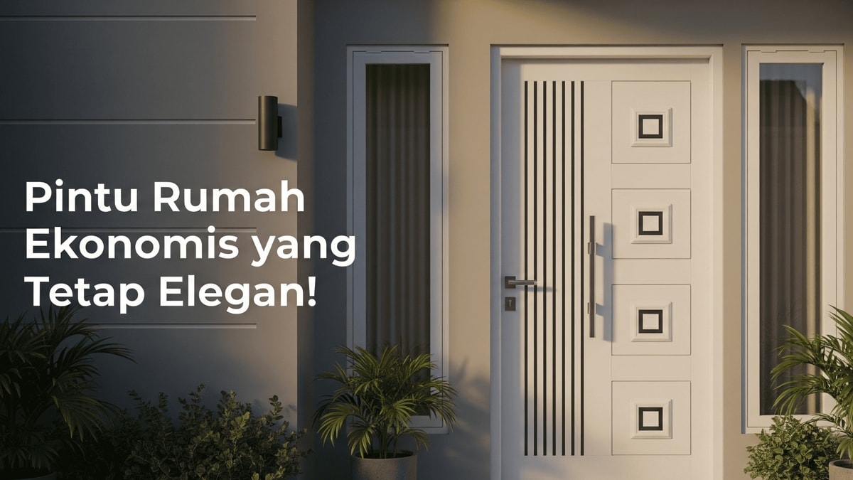 Hanya Disini! Jual Pintu Rumah Ekonomis Kualitas Juara