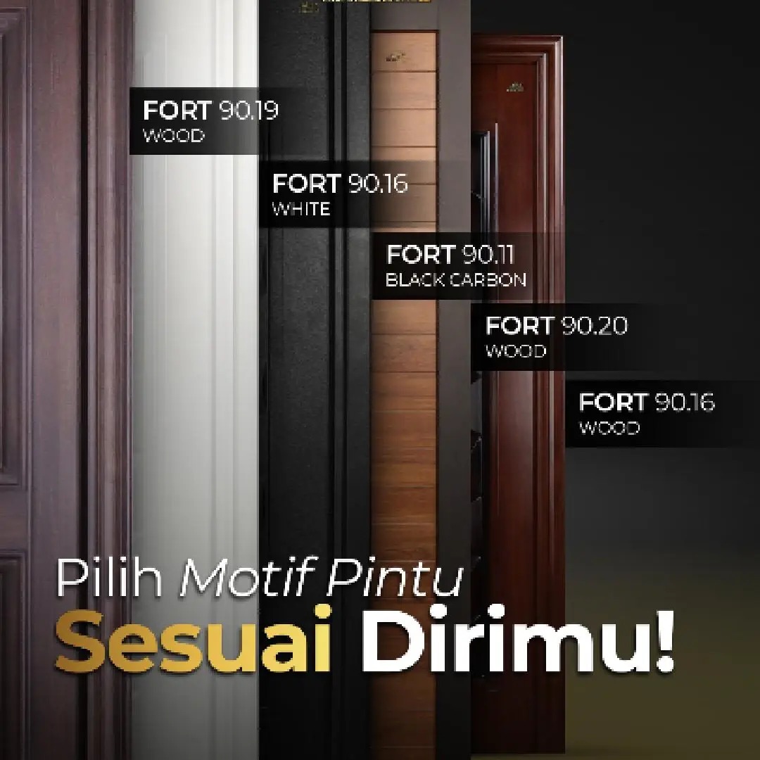 model pintu rumah estetik dari fortress