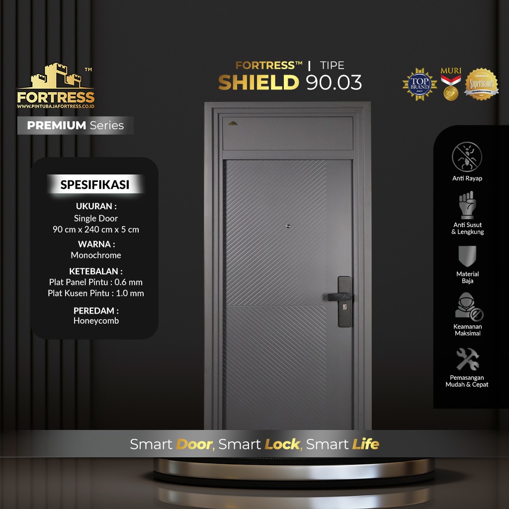 Pintu Baja Fortress Shield 90.03