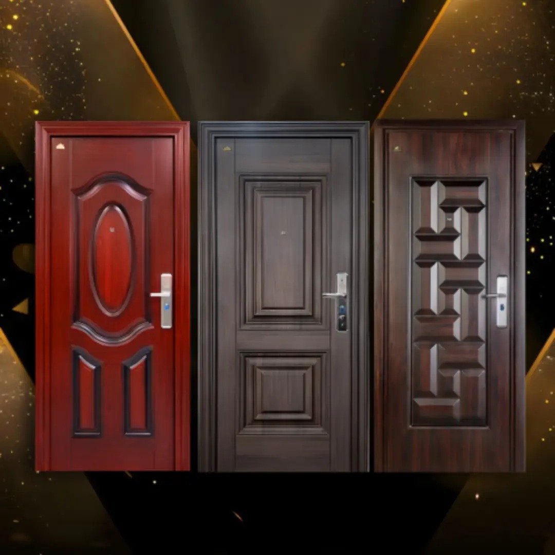 pintu baja fortress klasik minimalis