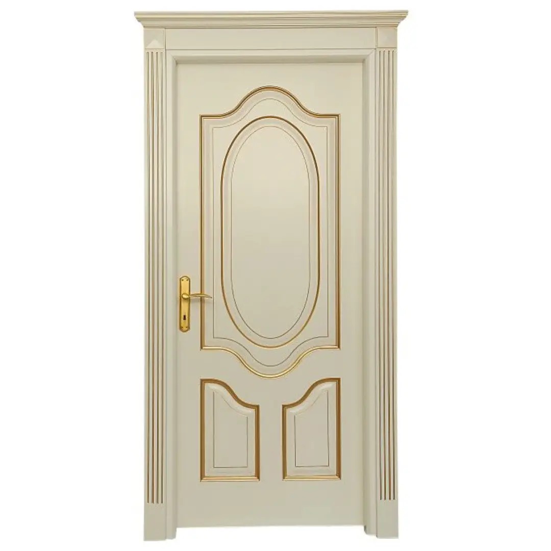 Model Pintu dengan Frame Klasik