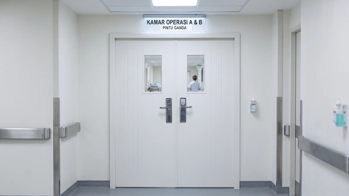 Jual Pintu Baja untuk Klinik & Rumah Sakit Merk Fortress Sanctuary