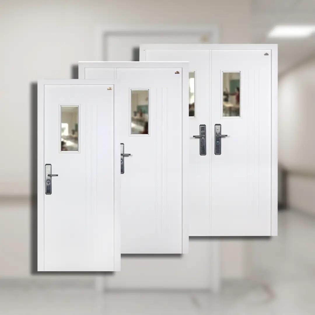 pintu sunctuary merk fortress untuk rumah sakit, sekolah, klinik, kantor