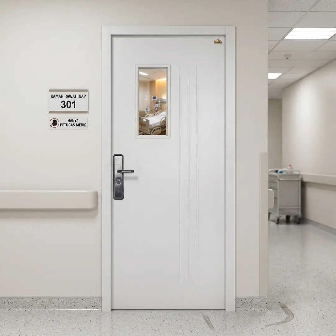 Pintu Baja untuk Klinik / Rumah Sakit
