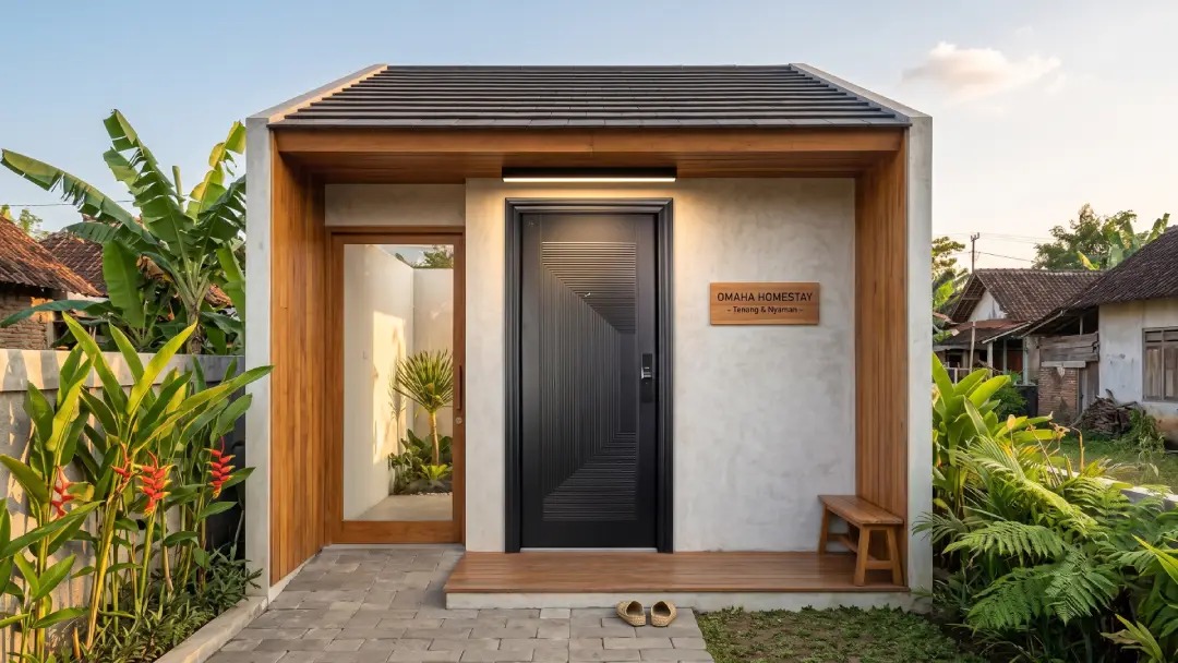Ini Alasan Sebaiknya Homestay Pakai Pintu Baja Dibanding Pintu Lain