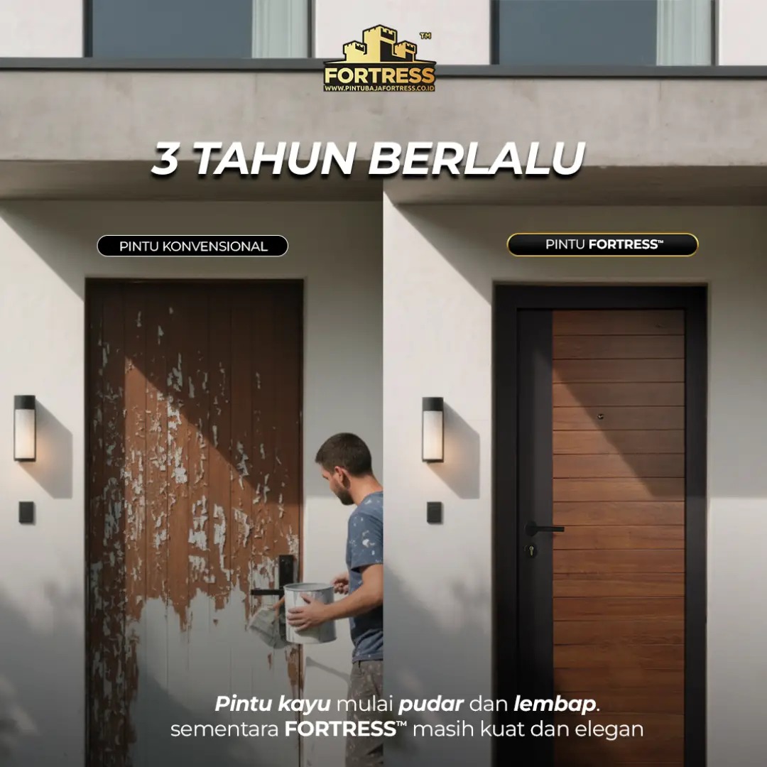 pintu baja fortress awet bertahun-tahun