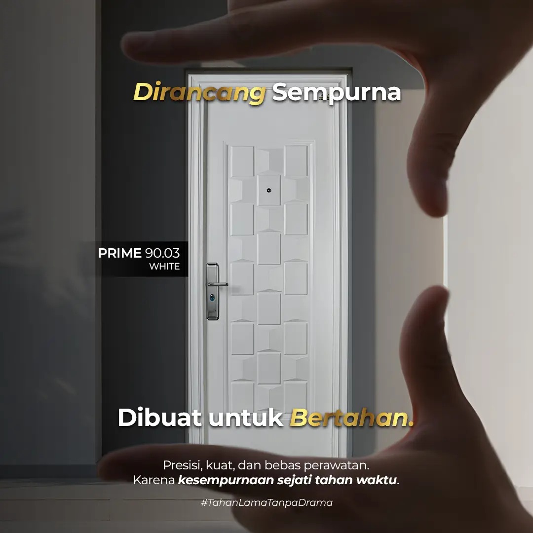 pintu minimalis 1 daun fortress