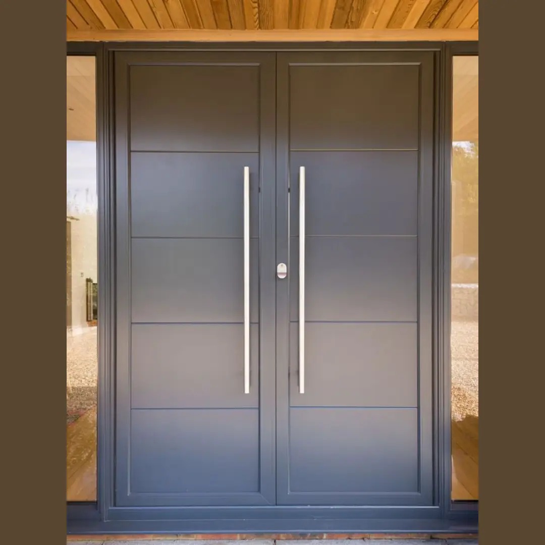 Model Pintu Kupu Tarung Hitam Elegan