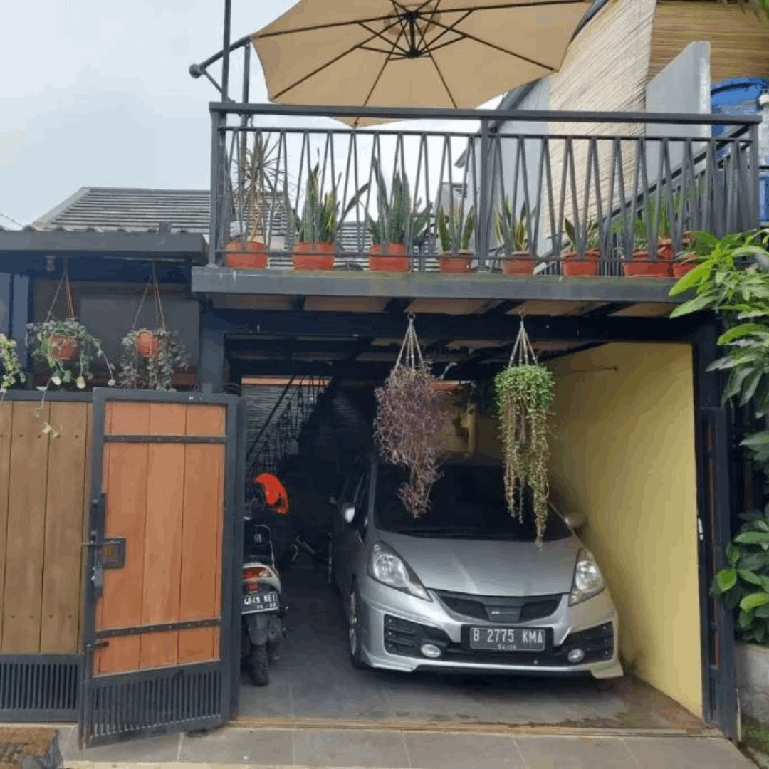 Rooftop Nuansa Industrial dan Natural