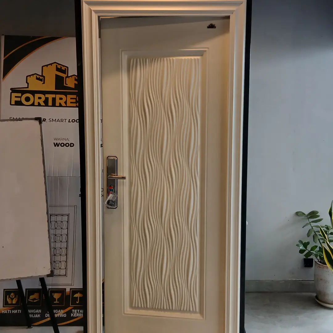 foto asli pintu baja fortress model minimalis
