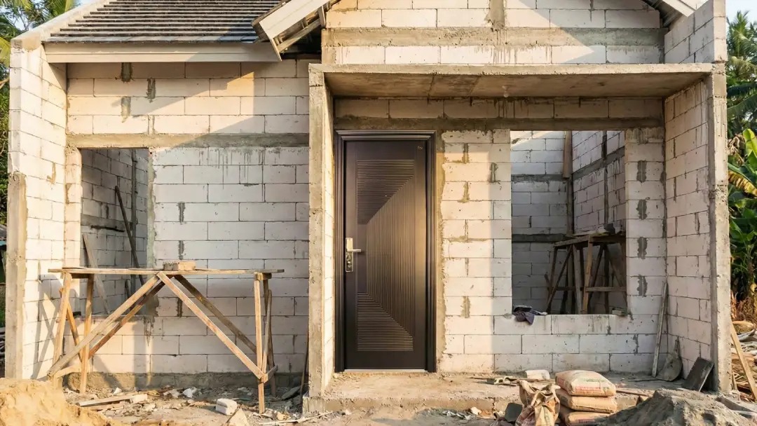 Apakah Pintu Baja Bisa Dipasang di Tembok Batako? Ini Penjelasannya!