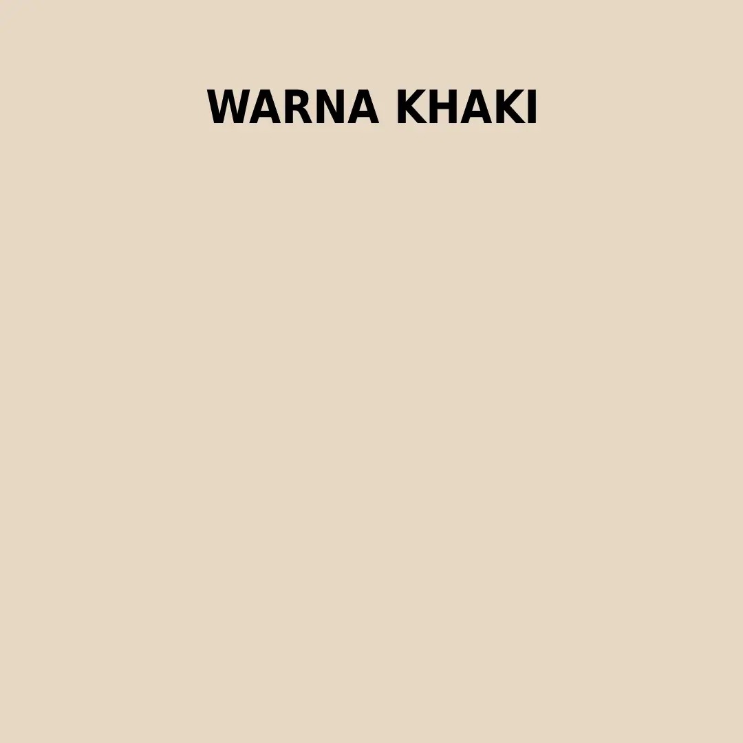 warna khaki