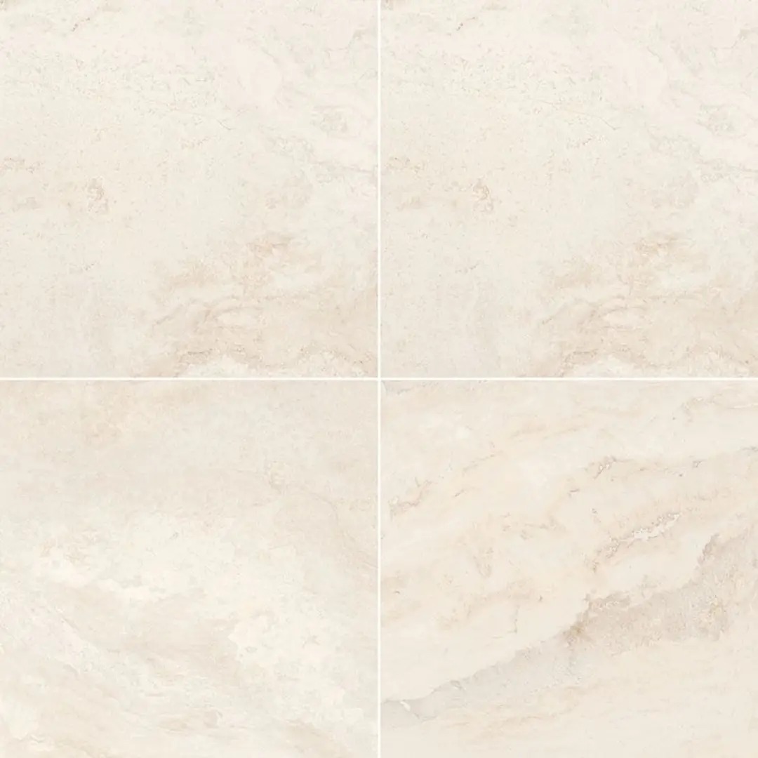 Keramik Warna Cream Motif Marmer Minimalis