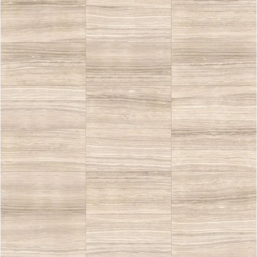 Model Keramik Cream Motif Kayu Natural