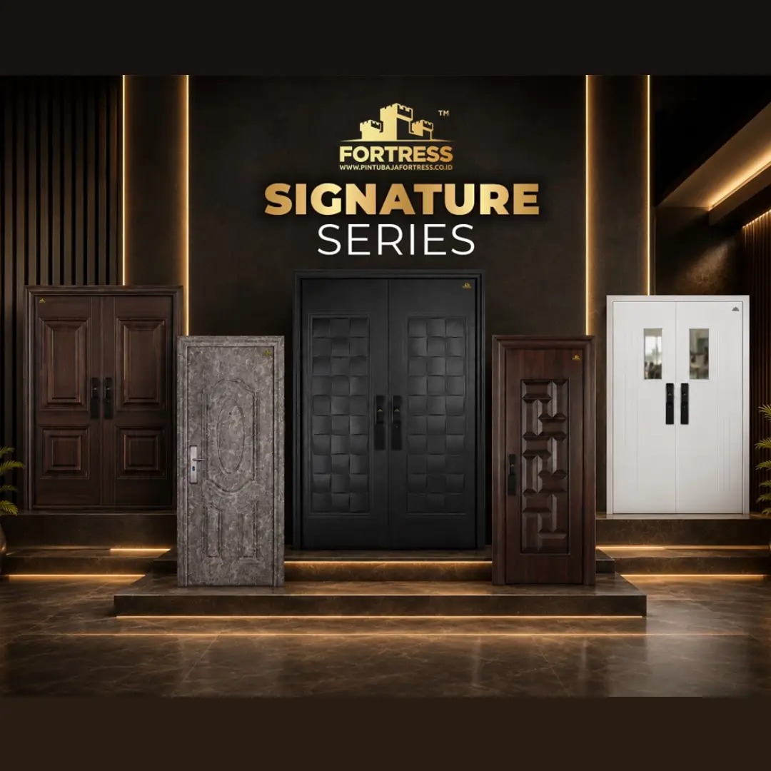 harga pintu baja fortress signature series terbaru