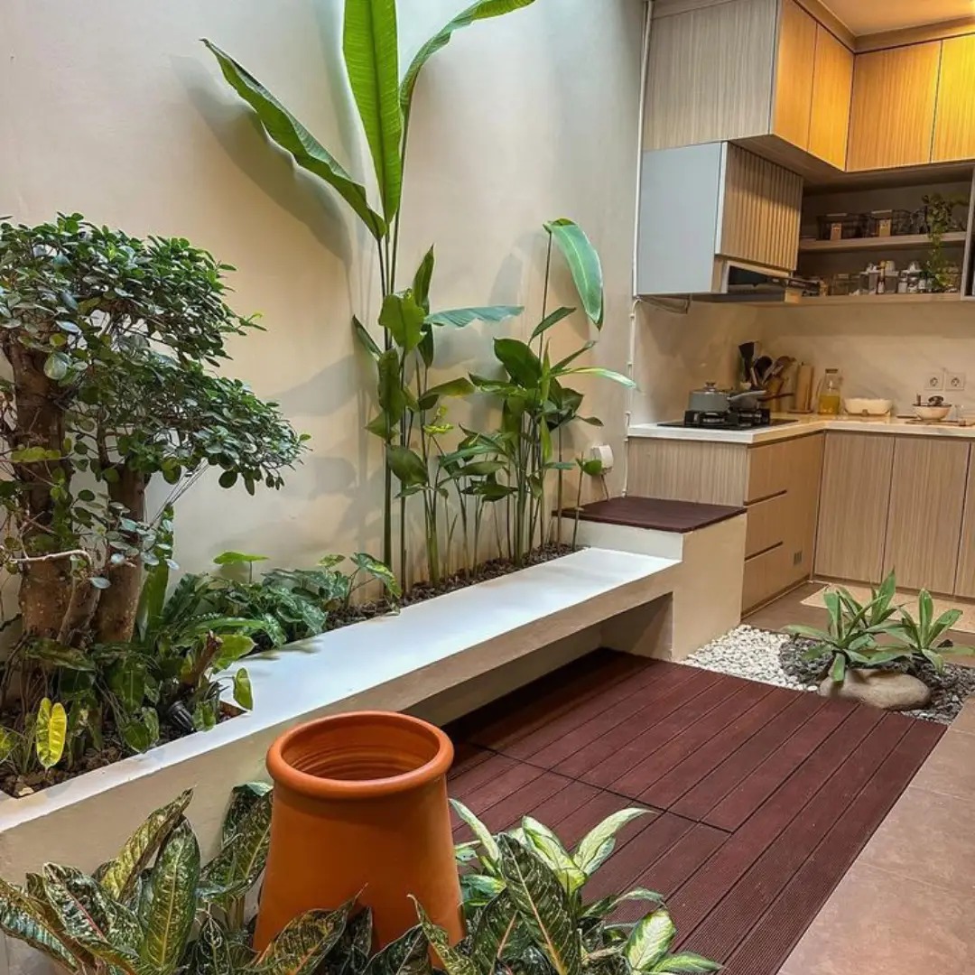 Dapur Tropis Semi-Outdor