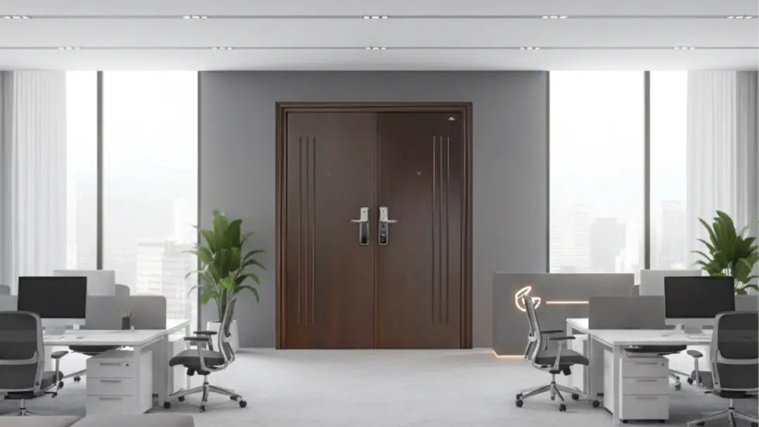 Pintu Kantor Kayu: Simpel Tapi Bisa Bikin Kantor Jadi Tambah Nyaman!