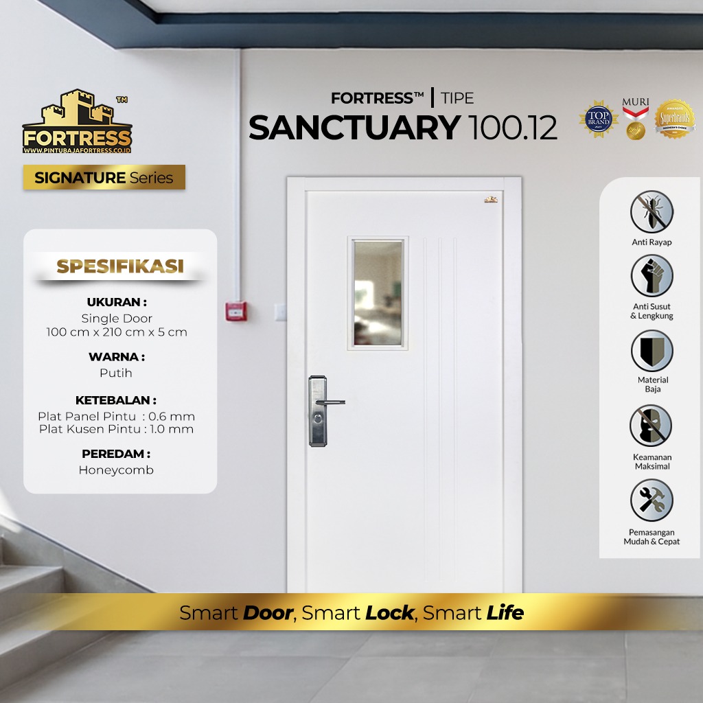 Pintu Baja Fortress Type Sanctuary 100