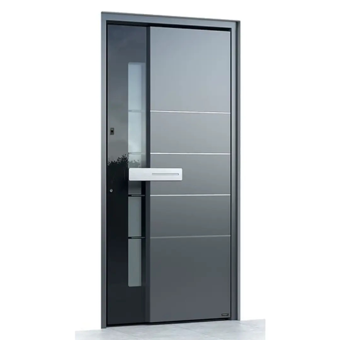 Pintu Mom and Son Hitam Elegan