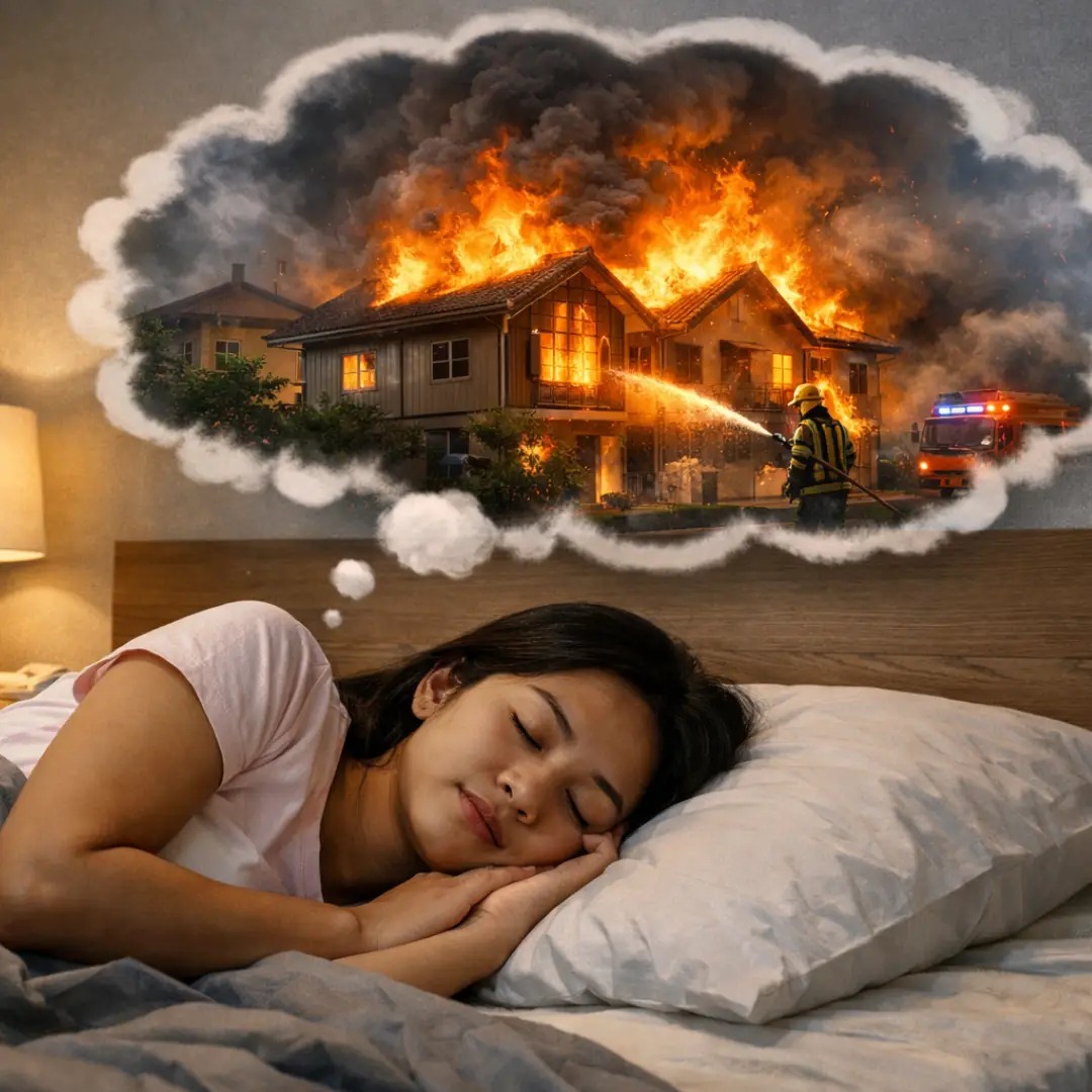 arti mimpi rumah tetangga kebakaran