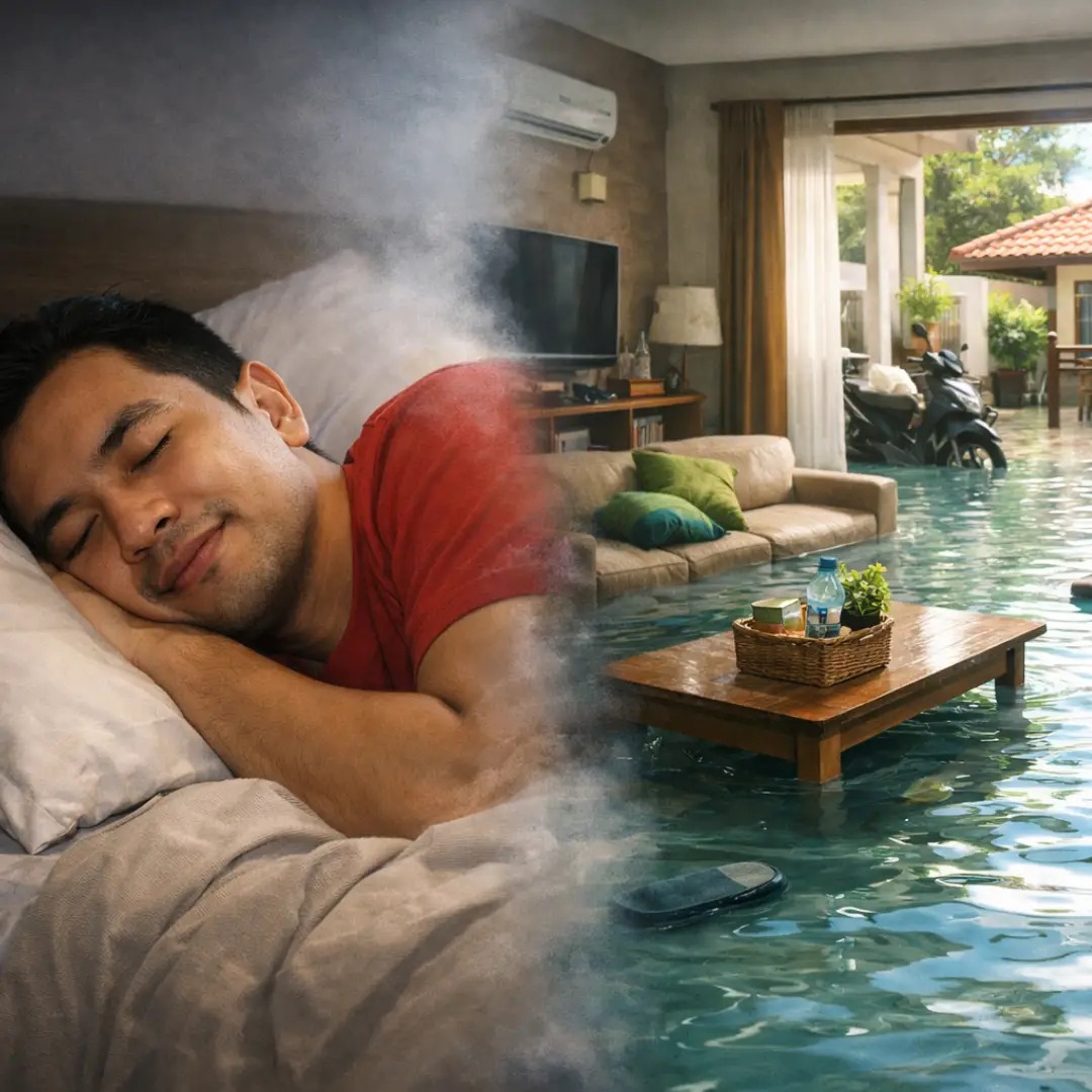 arti mimpi rumah banjir air bersih