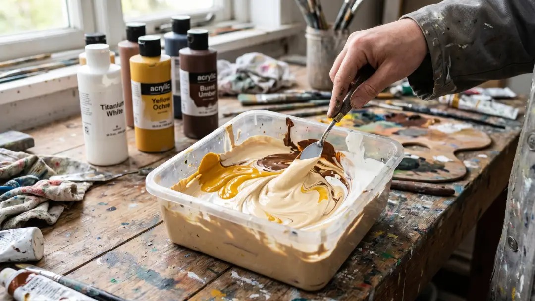 Apa Campuran Warna Cream dan Berapa Perbandingannya? Cek di Sini!