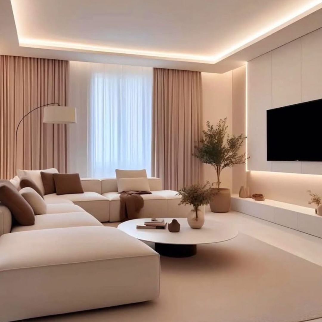 Model Interior Cream Muda Minimalis Modern