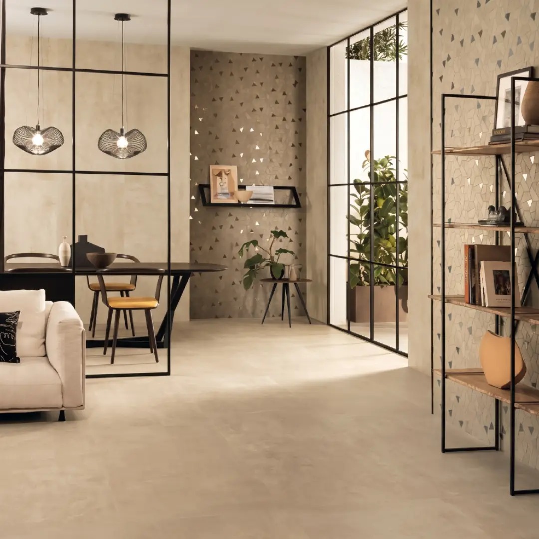 Interior Gaya Industrial Cream Beige