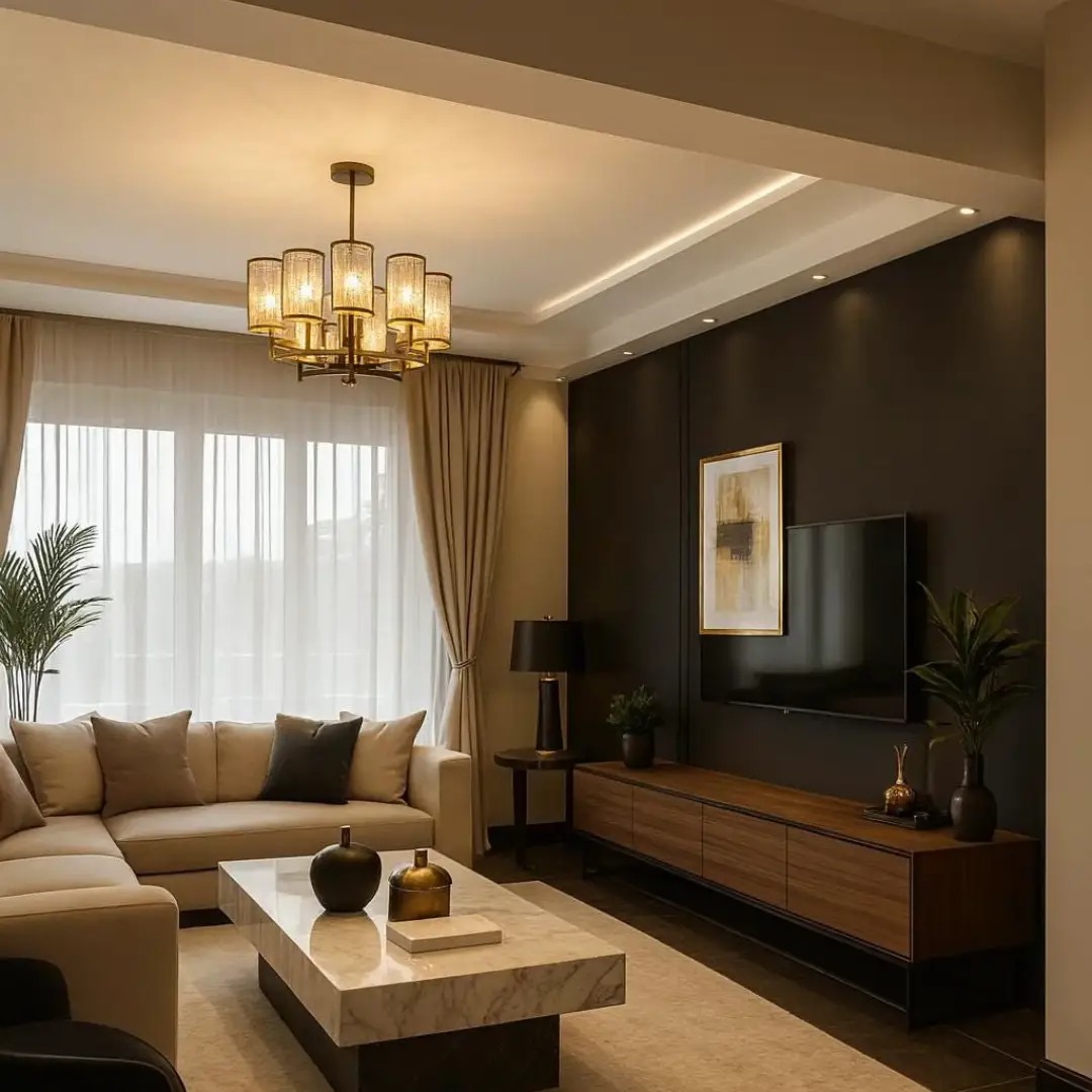 Kontras Dramatis Cream Tua dan Hitam