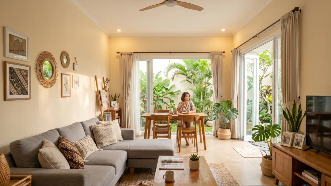 Ide Cat Rumah Minimalis Warna Cream yang Memberi Kesan Hangat