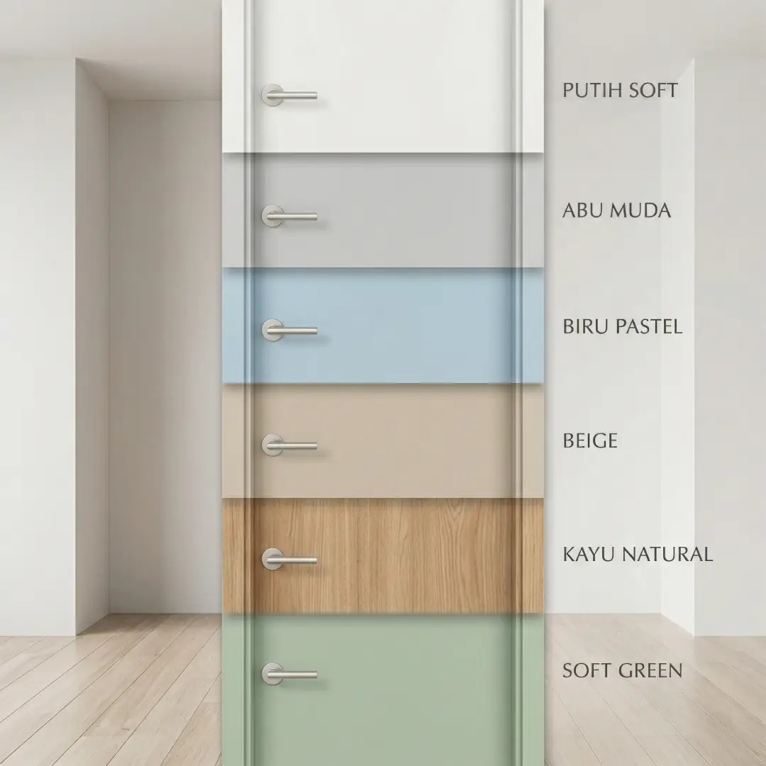 warna pintu kamar tidur