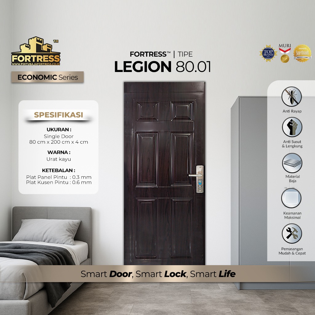 Pintu Baja Fortress Legion 80.01