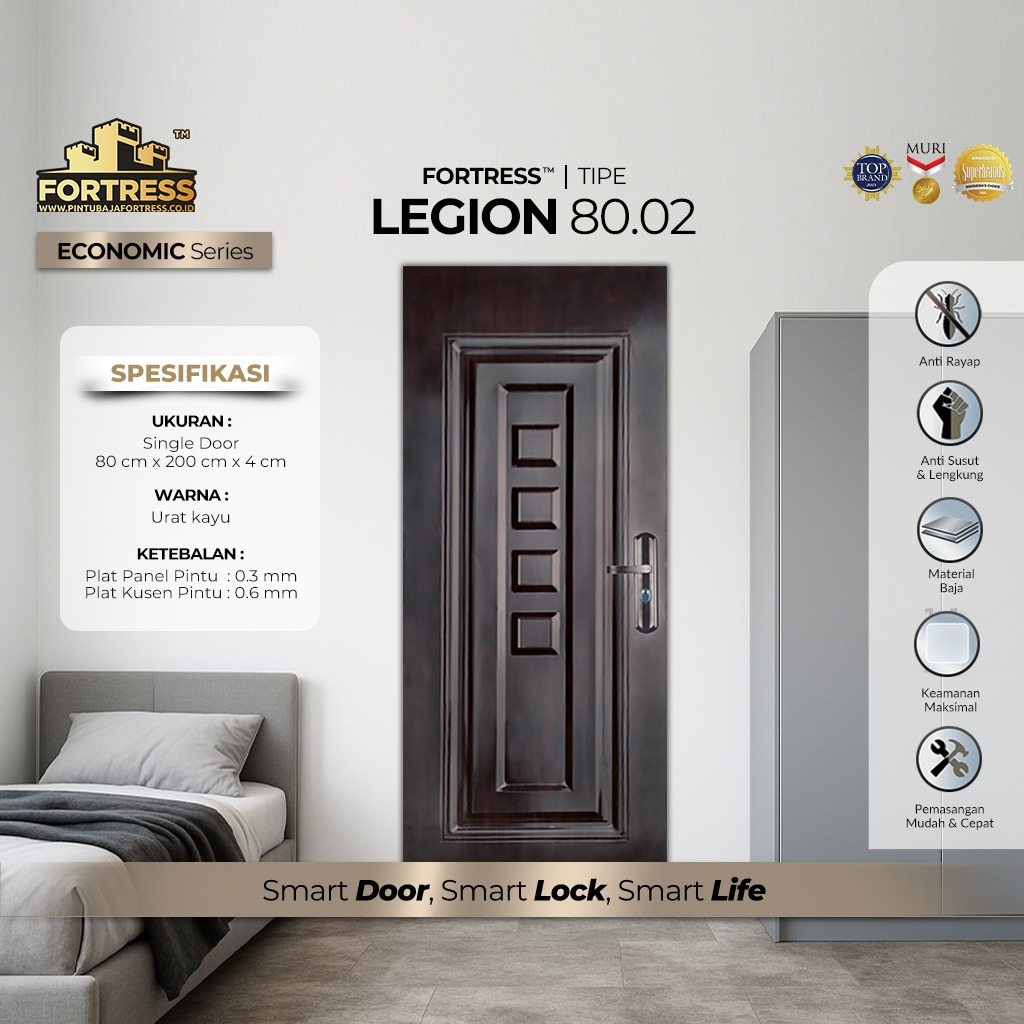 Pintu Baja Fortress Type Legion 80.02