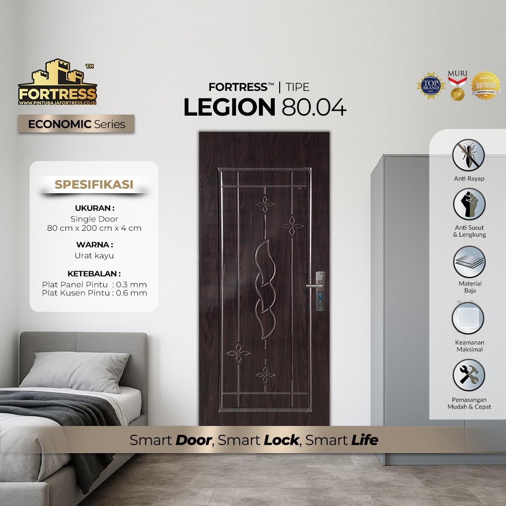 Pintu Baja Fortress Legion 80.04