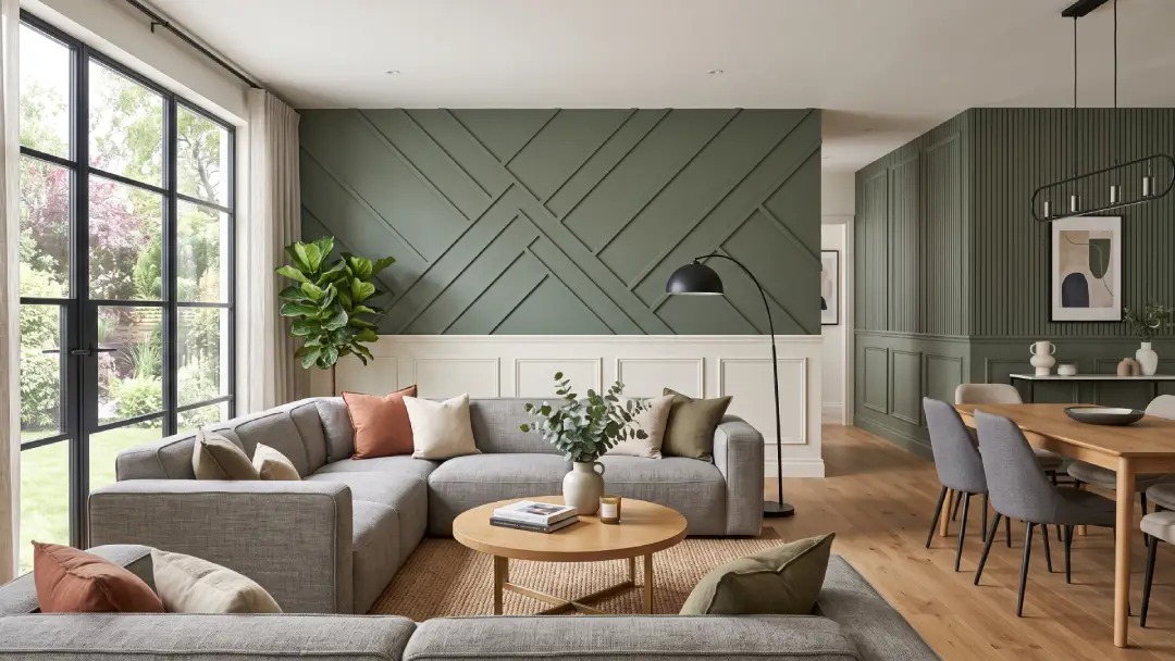 Anti-Mainstream! Ini Motif Wall Moulding Terbaru yang Tampak Modern