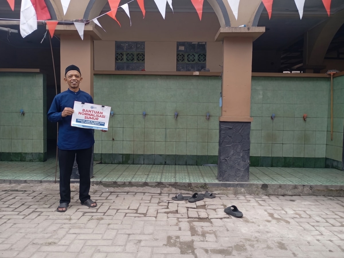Ketika Sumur Mulai Surut karena Kekeringan, Harapan 250 Jamaah Masjid di Parung Kembali Bertumpu pada Kebaikan