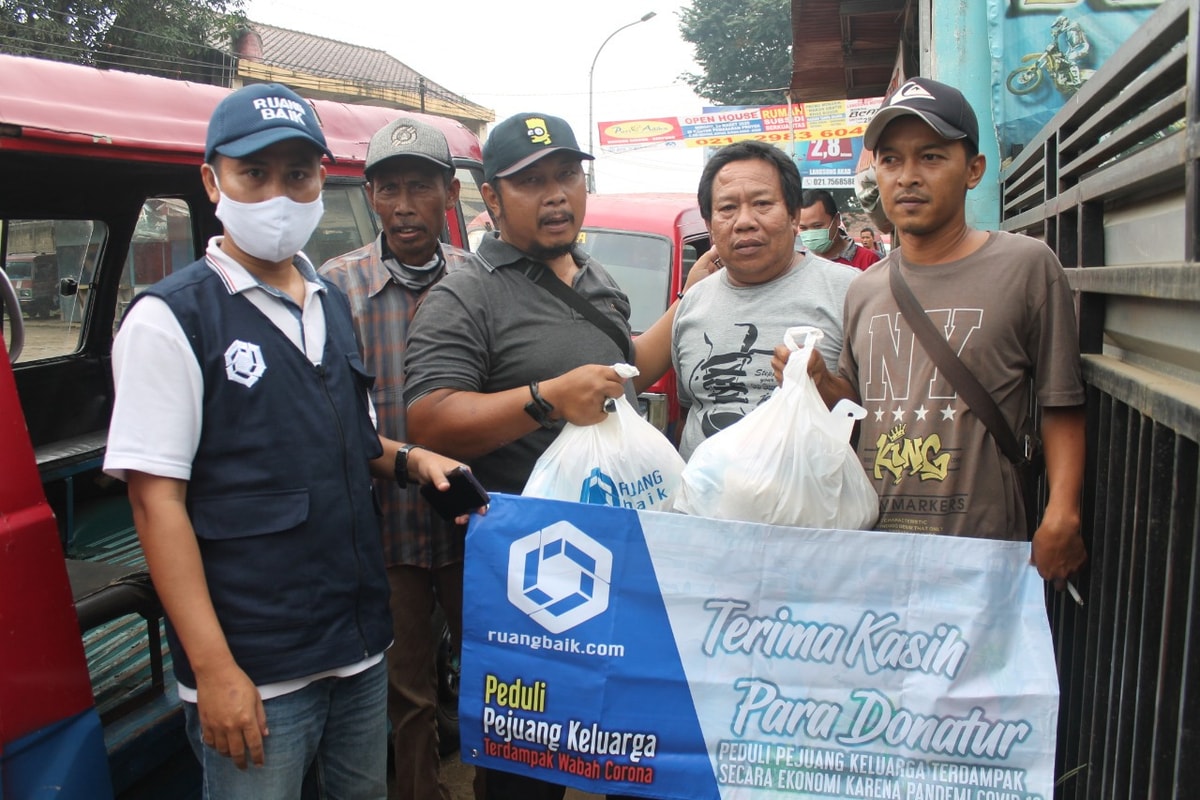 penerima manfaat Sopir di Wilayah Gunung Sindur Bogor