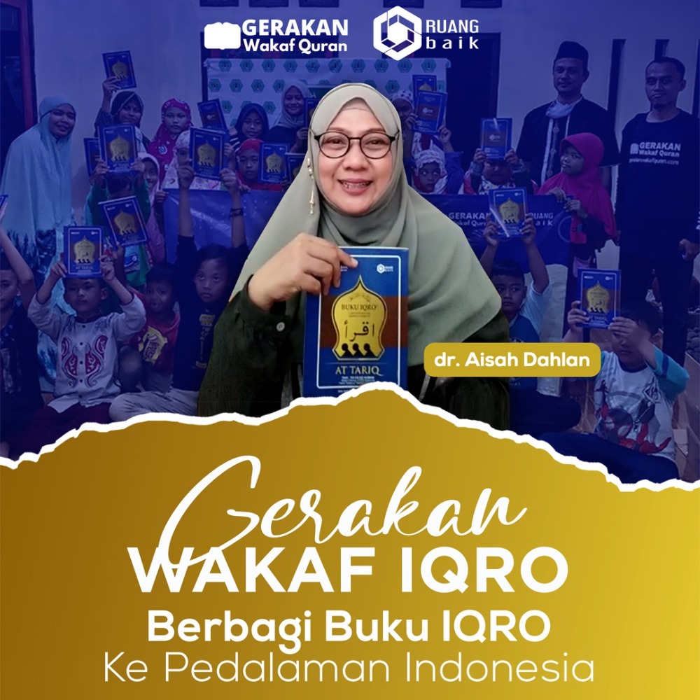 dr. Aisah Dahlan Dukung Gerakan Wakaf Iqro