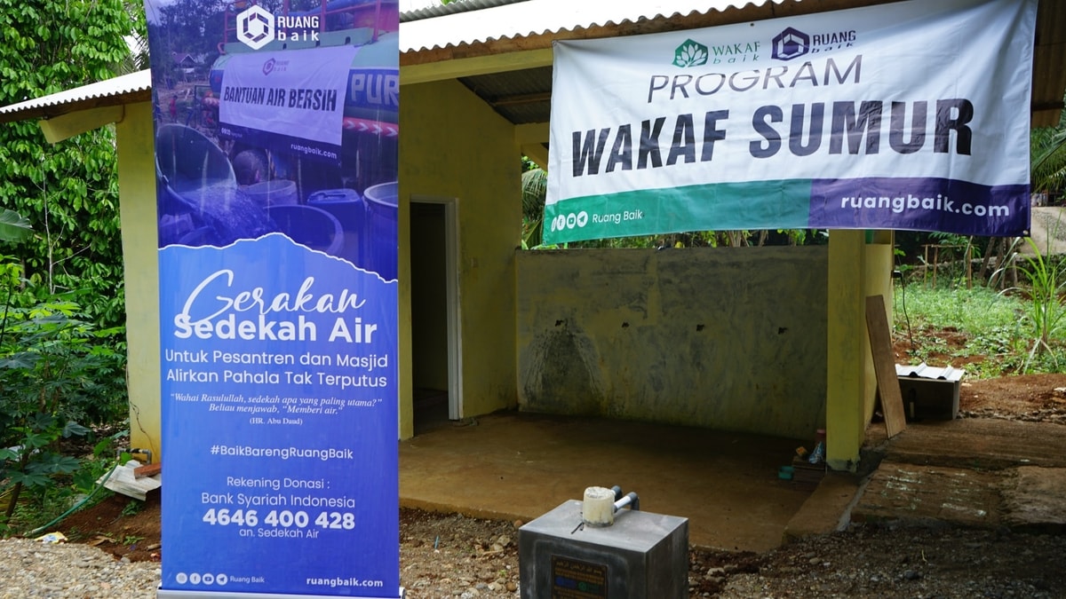 Sumur Bor No 4, Bantuan dari Donatur Ruang Baik untuk Mushola Al Ikhlas yang berada di Dusun Kedunggondang RW 01 Desa Giyanti Kecamatan Rowokele Kabupaten Kebumen, Jawa Tengah