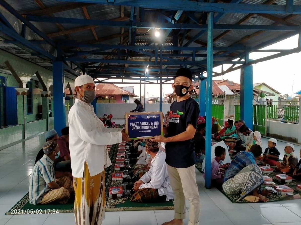 Penyaluran Program Ramadhan 1442 H di Desa Papela, Kabupaten Rote Ndao, Nusa Tenggara Timur
