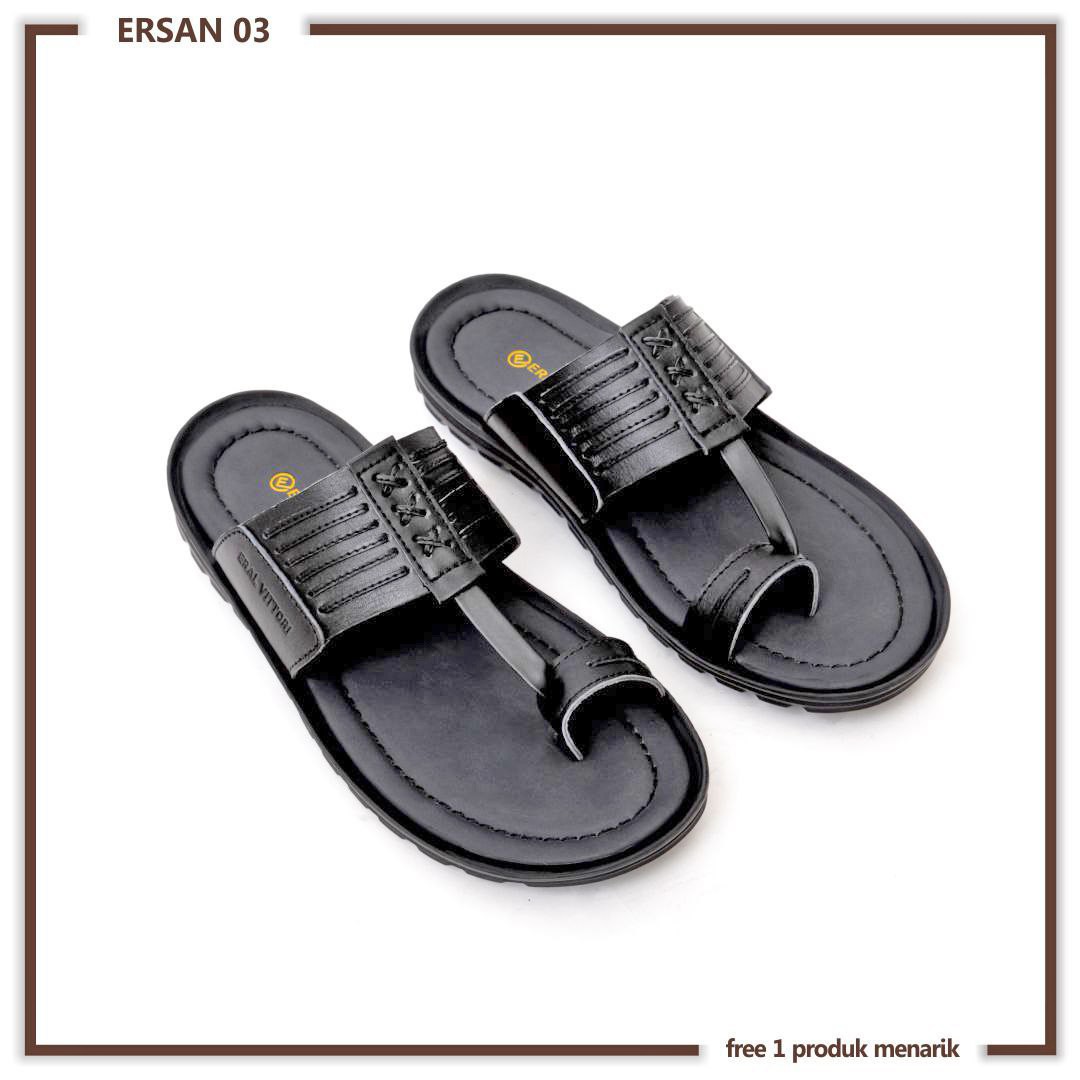  Sandal  Pria  Kulit Asli Ersan 03